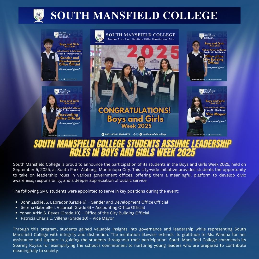 Srudent Achievements Student Leadership