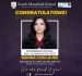 SOUTH MANSFIELD SCHOOL CELEBRATES ALUMNI  EXCELLENCE! Anna Mikaela D. De Torres SMC Alumna, Batch 2017.