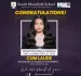 SOUTH MANSFIELD SCHOOL CELEBRATES ALUMNI EXCELLENCE! Hannah Domenique A. Makinano (SMC Alumna Batch 2022)